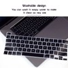 HRH Ultra Thin French Language AZERTY Silicone Keyboard Cover Skin