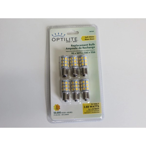 Optilite NEW! Optilite 6 Pack LED Bulbs for all 1141