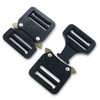 TXZWJZ Metal Dual Adjustable Tactical Belt Buckle,1inch（25mm） Heavy Duty Belt