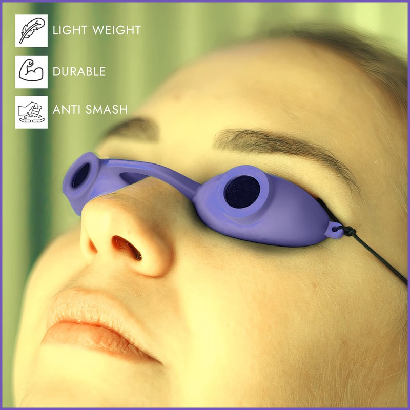 Super Sunnies Super Sunnies Flexible Tanning Bed Goggles Eye Protection