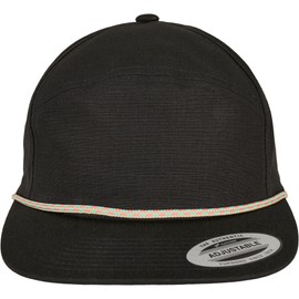 Flexfit Unisex Colour Braid Jockey Cap Baseball Cap, black