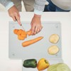 Mymonfif Mymonfif Tempered Glass Cutting Board for Kitchen, Clear Glass