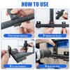 Cabinet Hardware Jig,Aluminum Alloy Cabinet Door Handle Jig for Handles