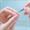 Reverse Craft Tweezers for Crafting Nail Salons Eyelash Extensions Jewelry