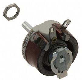 OHMITE RES50RE Rheostat, WIREWOUND, 50 OHM, 12.5W