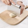 Vegetable Scoop, Dough Scraper, Stainless Steel, 15 x 11 cm