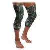 McDavid BasMcDavid Basketball Reversible Knee Sleeves with HEX Padding. Leg Compression Sleeve with Pads (Pair of 2) Camo/Black - Small