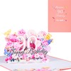 3D Birthday Card for 90th Birthday, Pop Up Card for