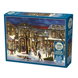 Cobble Hill 500 Piece Puzzle - Tis The Season - Sample Poster Included