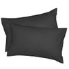 100% Bamboo Super Silky Soft Plain Luxury Pillowcases by Euphoric