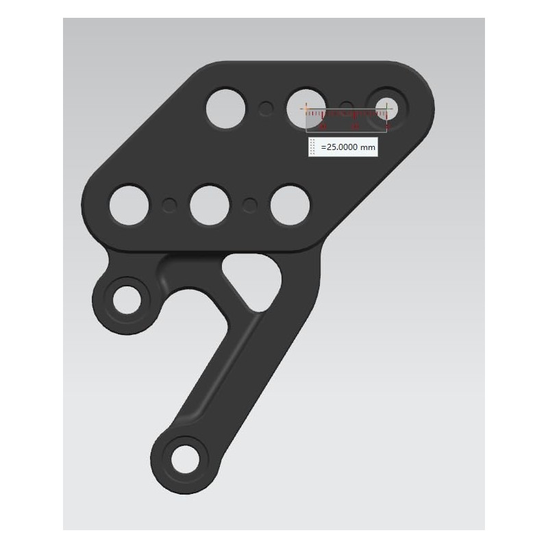 Foot Pegs Holder for Talaria Sting, Adjustable Foot Pegs Drop