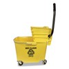 Impact 6Y26353Y Side-Press Squeeze Wringer/Plastic Bucket Combo, 12 to 32