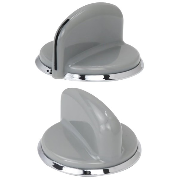 2x Dryer Control Knob WH01X10462 for GE DRSR483EG5WW DRSR483EG6WW DRSR483EG7WW