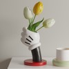 Hand Shaped Vase Cute Easy to Clean Cartoon Decorative Vase