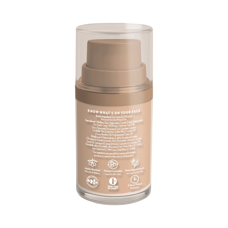 Little Urchin Face Light/medium Tint Natural Sunscreen Spf 50+ Pump