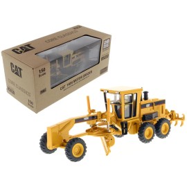 DCD Cat for Caterpillar 140H Motor Grader 1/50 Diecast Model by Diecast Masters Core Classics Series with Operator