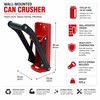 16 oz Wall-Mounted Can Crusher for Recycling – Heavy-Duty Steel