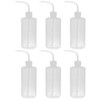 FELTECHELECTR 6 Pack Graduated Plastic Washing Bottle Refillable Squeeze Bottle