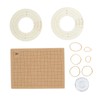 Macrame Board 11x15in Lightweight Macrame Braiding Board Reusable Grids Braiding