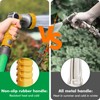RESTMO Heavy Duty Hose Nozzle, Metal Garden Water Hose Sprayer