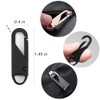 12 PCS Zipper Pull Replacement (Upgraded Metal Spring Design), Detachable
