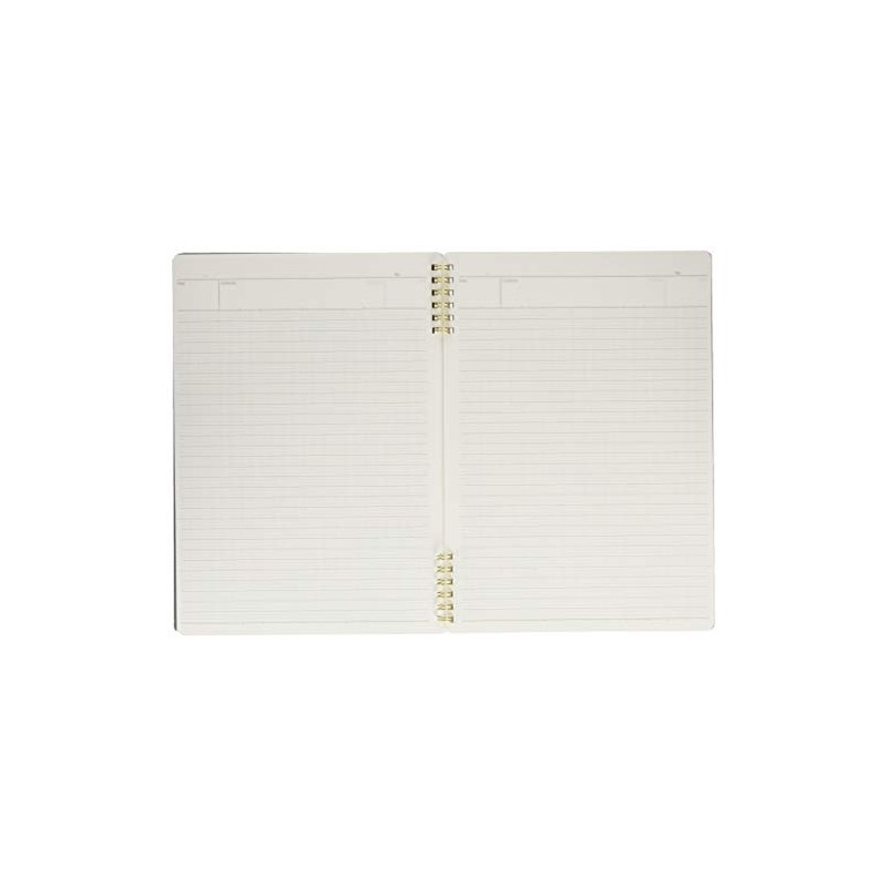 Nakabayashi Logical Prime Notebook, W Ring Notebook, B5, A Rule,