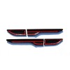 klend-cartrim Modified Car Side Air Fender Vent Trim Strip For