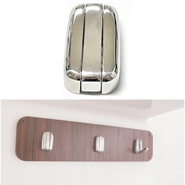 Marine Grade Spring Folding Loaded Coat Hook, 9/10" W x 2" L, 316 Stainless Steel