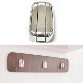 Marine Grade Spring Folding Loaded Coat Hook, 9/10" W x 2" L, 316 Stainless Steel