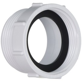 McAlpine T12A-F European to UK Waste Outlet Adaptor, White
