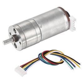 DMiotech 12V 280RPM Rated Torque 0.08 Output Shaft Length 8mm Micro DC Speed Reduction Motor Mini Metal Gearbox Motor for RC Car Robot Model DIY RC Toys Engine