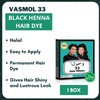 VASMOL 33 KALI MEHANDI 30G [ 5 X 6 SACHETS