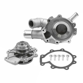 JPASNAX 1pc Engine Coolant Water Pump Kit V6 Assembly for Ford for Fusion 3.0L 2006-2009 49558PK