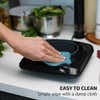 OVENTE Countertop Infrared Single Burner, 1000W Electric Hot Plate with
