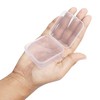 BELLE VOUS Small Plastic Containers with Lids (24 Pack) -
