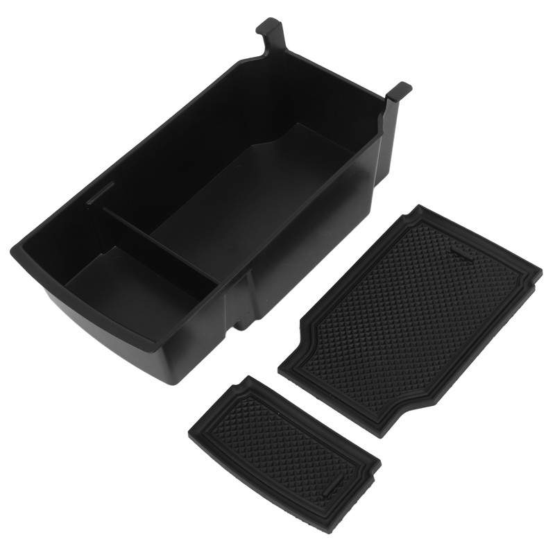 Center Console Organizer Tray Armrest Storage Box Slip Proof Replacement