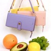 Designskin (신세계김해점)( 대형 ) 슬림 지퍼포켓 월렛플러스-오플/민트 ITM18907 Shinsegae Gimhae