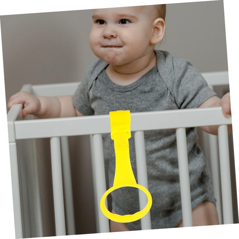 SHOWERORO Infant Bed Pull Rings 2 Pack Crib Hanging Rings