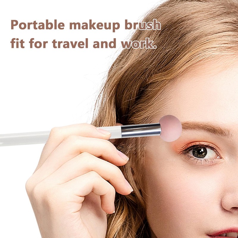 2Pcs Mushroom Sponge Makeup Brushes Cute Pink Mushroom Head Makeup