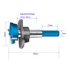 Drilling Template Hinges 35 mm Hinge Drill Bit Set Pot