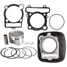 NICHE Cylinder Piston Gasket Kit for Yamaha Big Bear Kodiak 400 YFM400 4KB-11351-00-00 1UY-11181-01-00 (83mm)