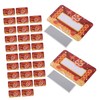 Kisangel 30pcs Lunar Year Scratch Off Cards Fun Prize Game
