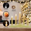1 Pack Electric Window Candle Lamp, 5 Light Christmas Candle