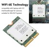WiFi 6E Wireless Card 2.4G 5Ghz BT5.1 Plug and Play