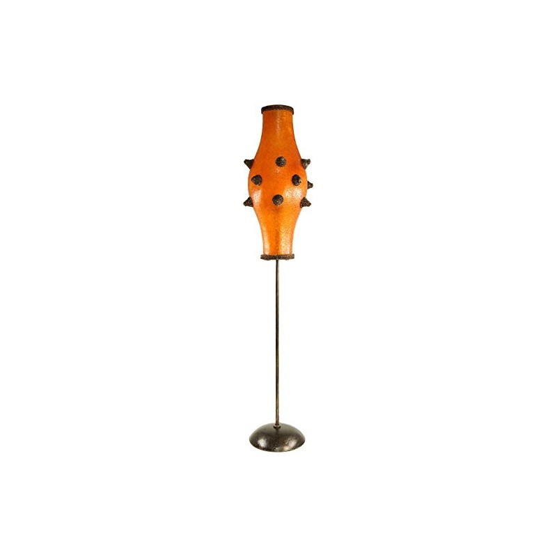 GURU SHOP Kokopelli Hugis Floor Floor Lamp, Fibreglass, 90 x