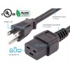 Unbranded Premium 6FT NEMA 5-15P to C19 Power Cord 15A