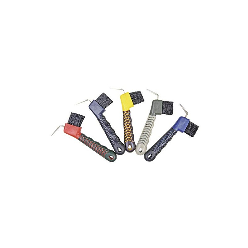 HKM 64880141 Hoof Pick with Non-Slip Handle, M, Assorted