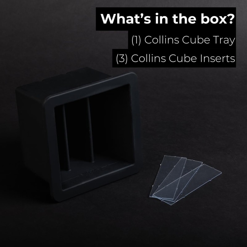 Klaris Collins Cube Tray & Inserts | Additional Mold for
