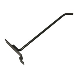 DBM IMPORTS 24 Pcs Slatwall Hook Grid Metal Raw Steel Shelving Assortment Garage Storage 8"