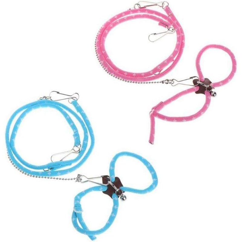 Gammaeon Small Hamster Harness Rope, Pet Hamster Rat Mouse Ferret